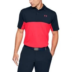 Under Armour Mens Performance Polo 2.0 Color Block Polo Golf