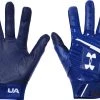 Under Armour Blue Youth Harper Hustle Batting Gloves