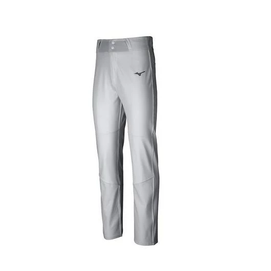 Mizuno Pro Woven Adult Baseball Pant - Grey 1 Mizuno Pro Woven Adult Baseball Pant - Grey