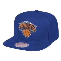 Mitchell And Ness Team Ground Snapback New York Knicks Basketball
