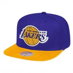 Mitchell And Ness Wool 2 Tone Snapback Los Angeles Lakers