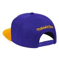 Mitchell And Ness Wool 2 Tone Snapback Los Angeles Lakers
