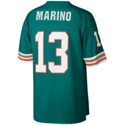 Midway Sports Dan Marino Miami Dolphins Mitchell & Ness Legacy Replica Jersey - Aqua
