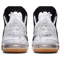 Nike LeBron 18 "Black/White" Basketball Shoe 12 Nike LeBron 18