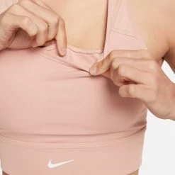 Nike Dri-FIT Swoosh Women's Medium-Support 1-Piece Padded Longline Sports Bra