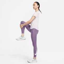 Nike Dri-FIT Swoosh Run Women's Mid-Rise 7/8 Running Leggings