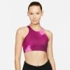 Midway Sports Nike Yoga Dri-FIT Swoosh Women's Medium-Support Printed Sports Bra