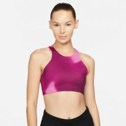 Midway Sports Nike Yoga Dri-FIT Swoosh Women's Medium-Support Printed Sports Bra