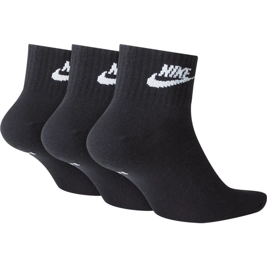 Nike Everyday Essential Ankle Socks (3 Pair) 2 Nike Everyday Essential Ankle Socks (3 Pair)