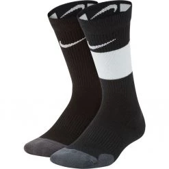 Nike Elite Big Kids' Crew Socks (2 Pairs) Basketball