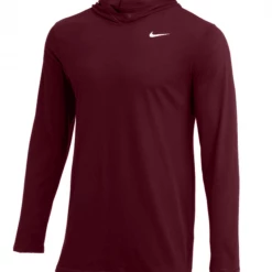 MEN'S NIKE DRY LONG SLEEVE HOODIE TEE Baseball