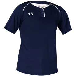 Under Armour Stock Uniforms UA Next Girls 2-Button Softball Jersey