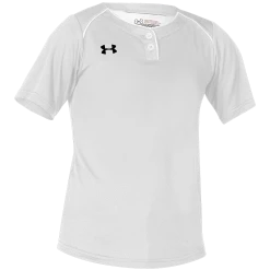 Under Armour Stock Uniforms UA Next Girls 2-Button Softball Jersey