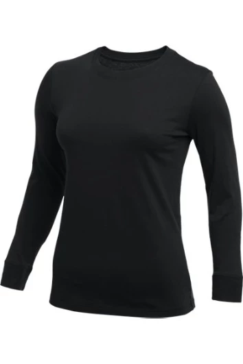 WOMEN’S NIKE CORE LONG SLEEVE COTTON CREW Stock Uniforms 3 WOMEN’S NIKE CORE LONG SLEEVE COTTON CREW Stock Uniforms