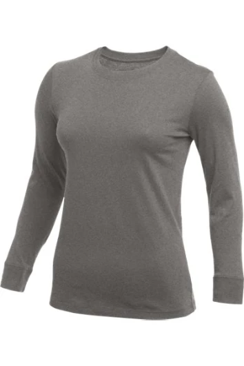 WOMEN’S NIKE CORE LONG SLEEVE COTTON CREW Stock Uniforms 5 WOMEN’S NIKE CORE LONG SLEEVE COTTON CREW Stock Uniforms