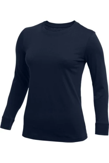 WOMEN’S NIKE CORE LONG SLEEVE COTTON CREW Stock Uniforms 11 WOMEN’S NIKE CORE LONG SLEEVE COTTON CREW Stock Uniforms