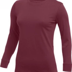 WOMEN’S NIKE CORE LONG SLEEVE COTTON CREW Stock Uniforms 46 WOMEN’S NIKE CORE LONG SLEEVE COTTON CREW Stock Uniforms