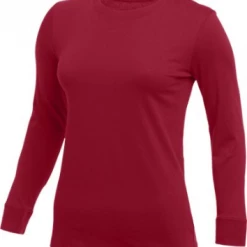 WOMEN’S NIKE CORE LONG SLEEVE COTTON CREW Stock Uniforms 48 WOMEN’S NIKE CORE LONG SLEEVE COTTON CREW Stock Uniforms