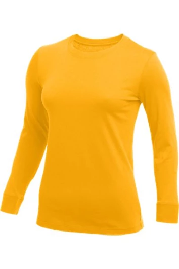 WOMEN’S NIKE CORE LONG SLEEVE COTTON CREW Stock Uniforms 27 WOMEN’S NIKE CORE LONG SLEEVE COTTON CREW Stock Uniforms
