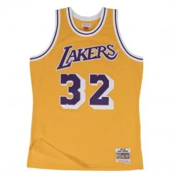 Mitchell And Ness Magic Johnson Los Angeles Lakers 1984-85 Swingman Jersey
