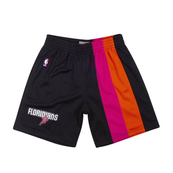 Mitchell And Ness Miami Heat "Floridians" 2005-06 Swingman Shorts Basketball 1 Mitchell And Ness Miami Heat "Floridians" 2005-06 Swingman Shorts Basketball