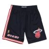 Mitchell And Ness Basketball MENS MITCHELL & NESS NBA SWINGMAN ROAD SHORTS HEAT 96-97