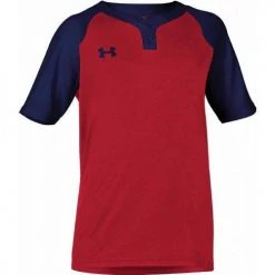 Under Armour Next 2-Button Baseball Jersey
